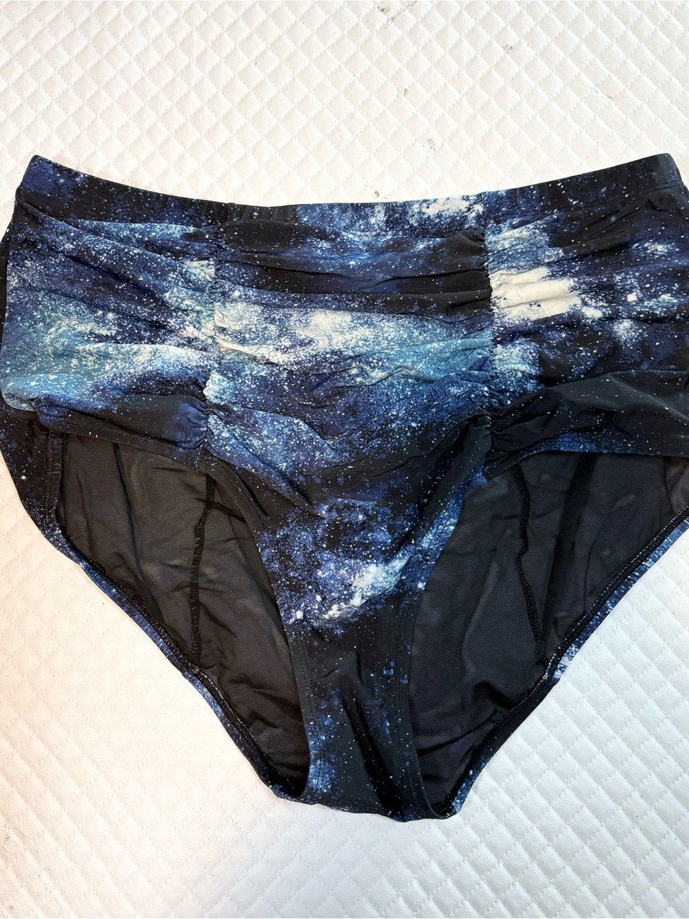 Torrid Galaxy High-Rise Ruched Swim Bottom 2xl